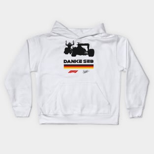 Danke Seb Sebastian Vettel Kids Hoodie